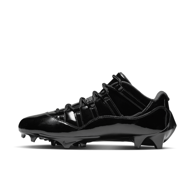 Air Jordan 11 Low TD Football 'Black Patent' IQ8113-001