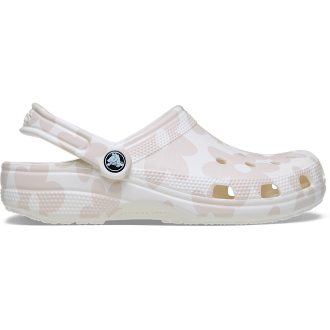 Crocs Classic Pop Petals Clogs Chalk 214090-0PZ
