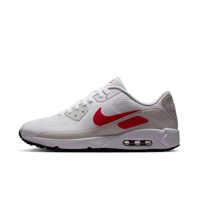 Nike Air Max 90 Golf 'Photon Dust & Fire Red' HV9305-107