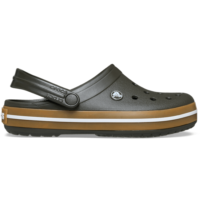 Crocs Crocband Gum Clogs Deep Olive 212756-3DK