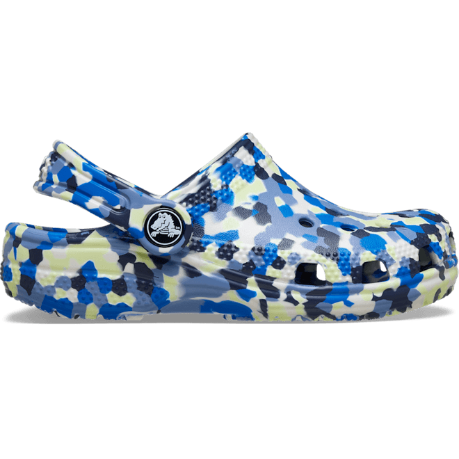 Crocs Toddler Classic Glow Confetti Clogs Kinder Glow Light 213252-1BW