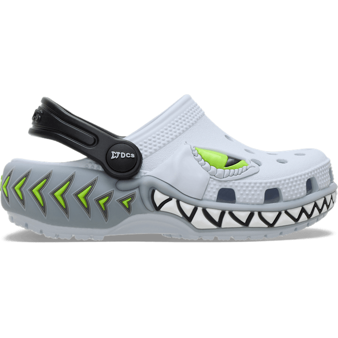 Crocs Toddlers Classic Creature Lights Clogs Kinder Steel 213959-1IS