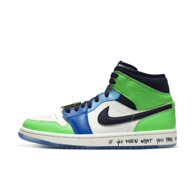 Melody Ehsani X Air Jordan 1 Mid WMNS 'Fearless' CQ7629-100
