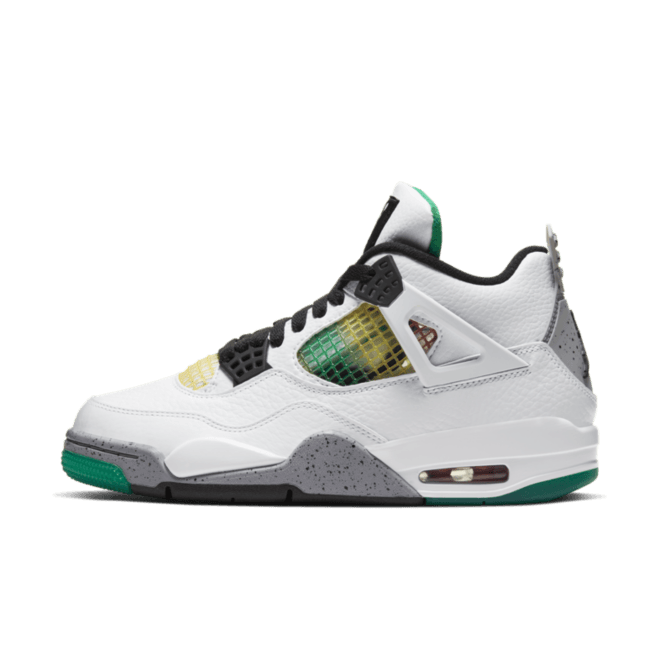 Air Jordan 4 WMNS 'Rasta' AQ9129-100