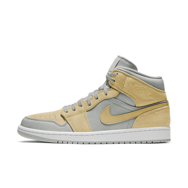 Air Jordan 1 Mid SE 'Light Bone/Yellow' DA4666-001