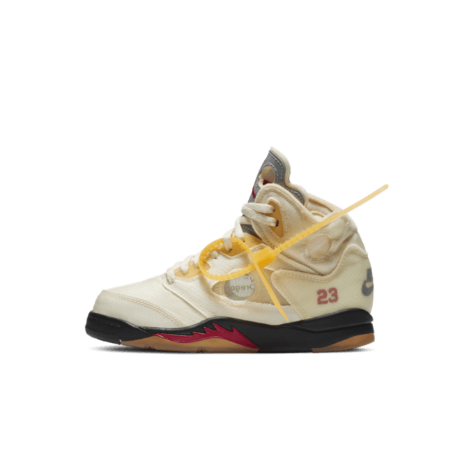 Off-White X Air Jordan 5 PS 'Sail' CV4827-100