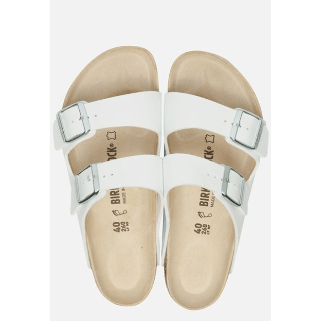 Birkenstock Arizona Birko-Flor White Sandals 51731