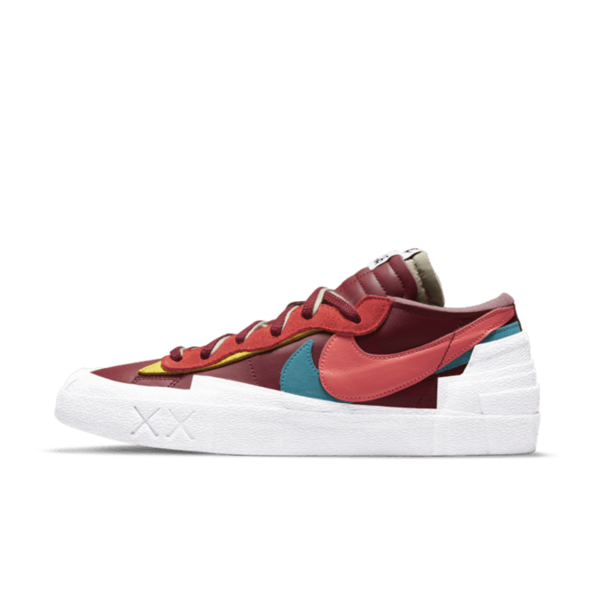 Kaws X Sacai X Nike Blazer Low 'Team Red' DM7901-600
