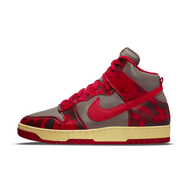 Nike Dunk High 85 SP 'Acid Wash' - Red DD9404-600