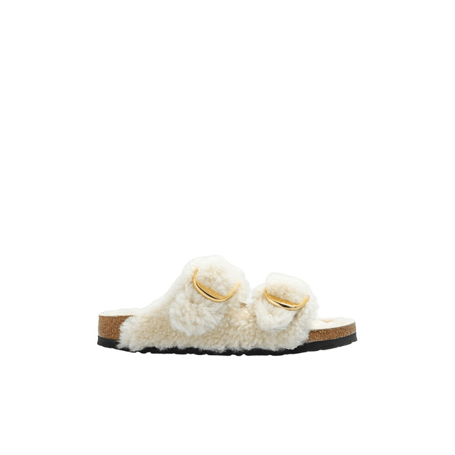 Birkenstock Arizona Big Buckle Teddy Rivet Logo OS 1023130
