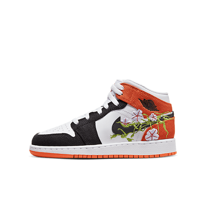 Air Jordan 1 Mid GS 'Basketball Blossom' DQ8390-100