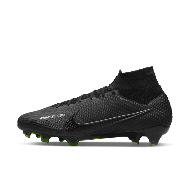Nike Zoom Mercurial Superfly 9 Elite FG 'Black Dark Smoke Grey' DJ4977-001
