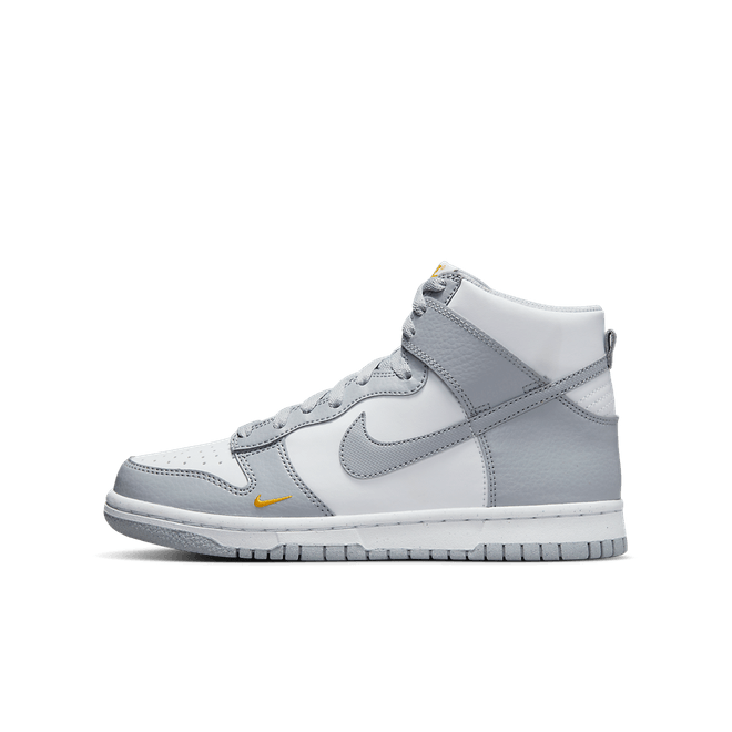 Nike Dunk High Next Nature GS 'Wolf Grey Marigold' FD9773-001
