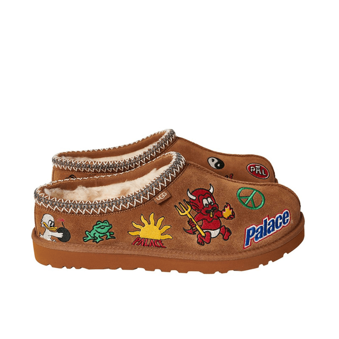 UGG x Palace Tasman Slipper Chestnut J71NTR1IYZBR