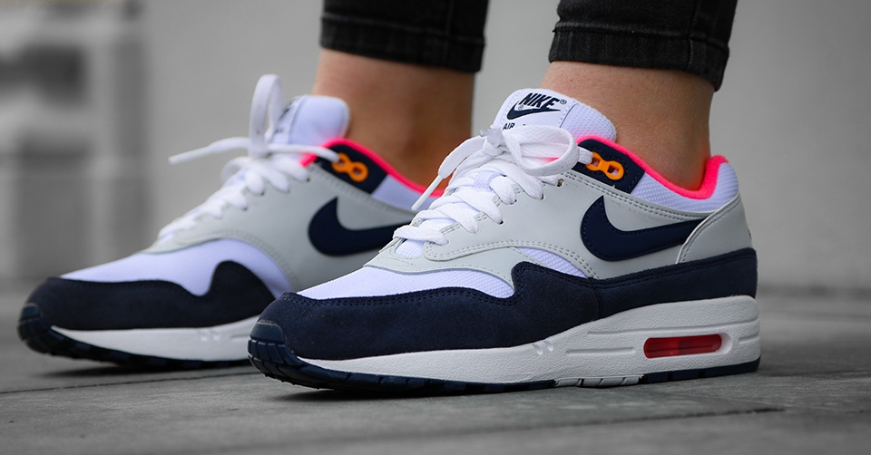 Nu verkrijgbaar: Nike Air Max 1 WMNS “Midnight Navy/Pure Platinum”