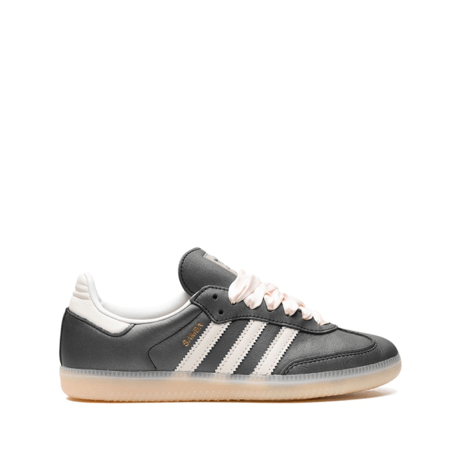 adidas Wmns Samba 'Black Pink Ribbon Laces' IH8047