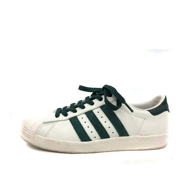 adidas Superstar 80s DLX White Green Brand New B35981