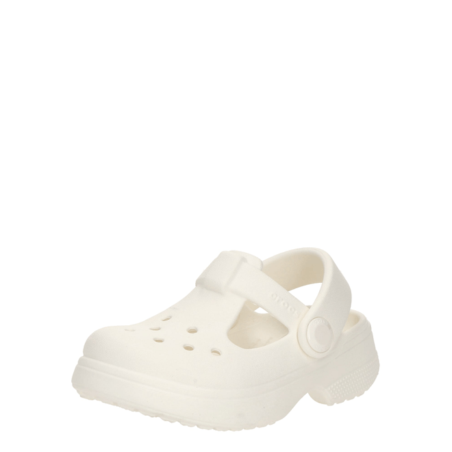 Crocs Kids Toddler Classic Mary Jane Clogs Chalk 210616-0WV
