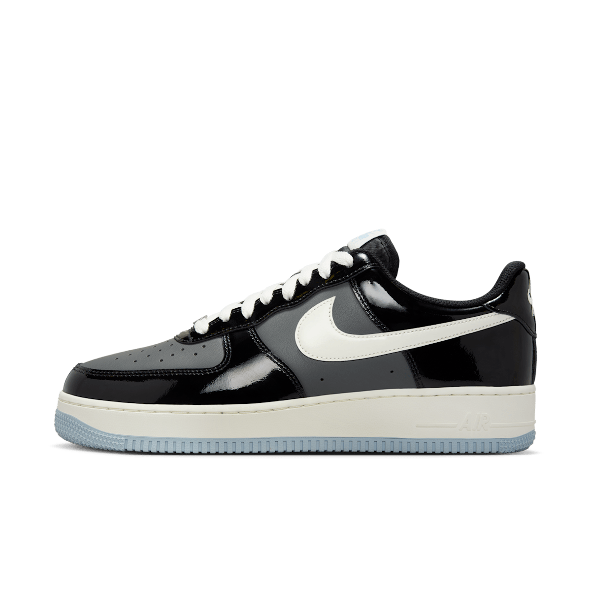 Nike Air Force 1 '07 'Black & Iron Grey' IB7676-001