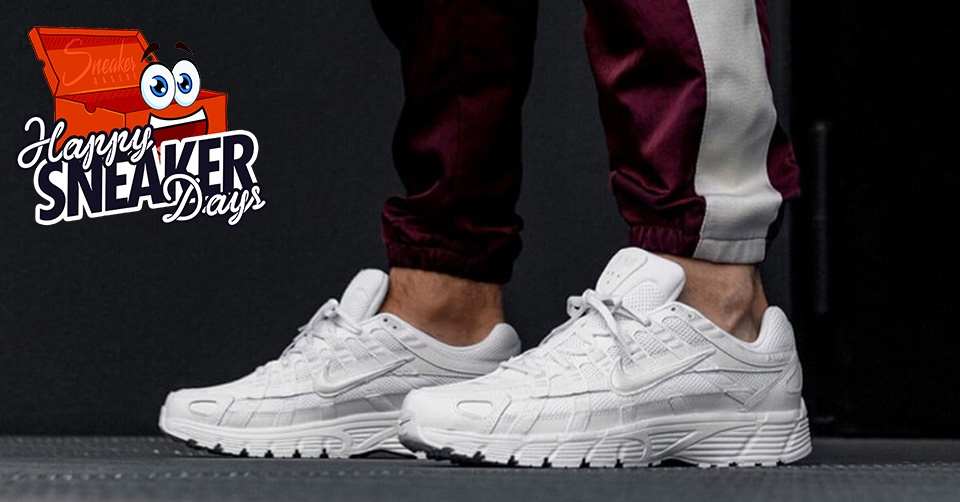 Scoor deze Nike P-6000 'Triple White' met €40 korting