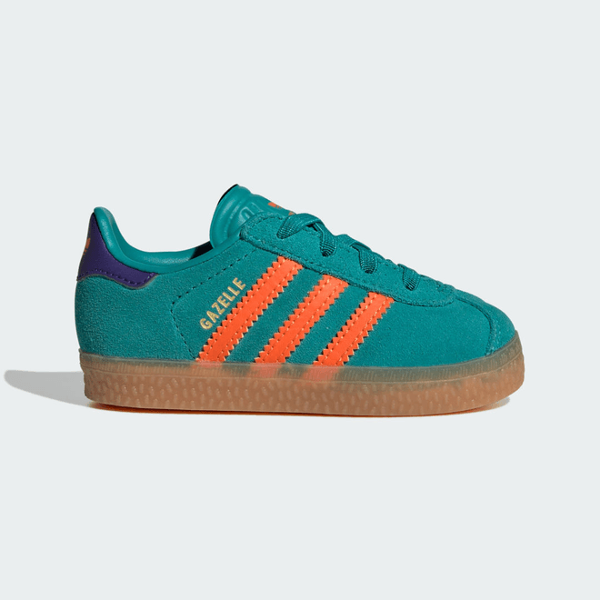 adidas Gazelle Comfort Closure Elastic Laces Shoes JR5940