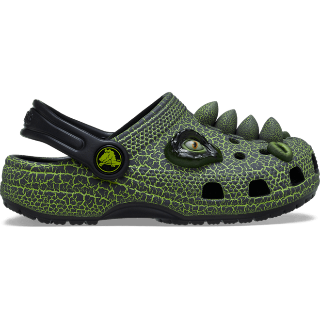 Crocs Kids Toddler Classic IAM Scary Dino Clogs Black 211372-001
