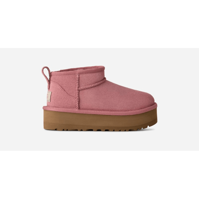 UGG® Classic Ultra Mini Platform Boot Kids Pink 1157791K-PDW