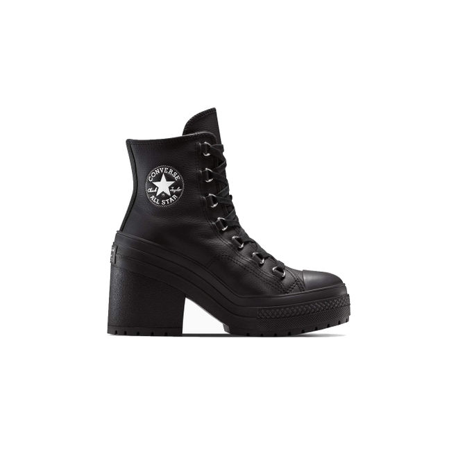Converse Chuck 70 De Luxe Heel Platform Leather 'Black' A15514C