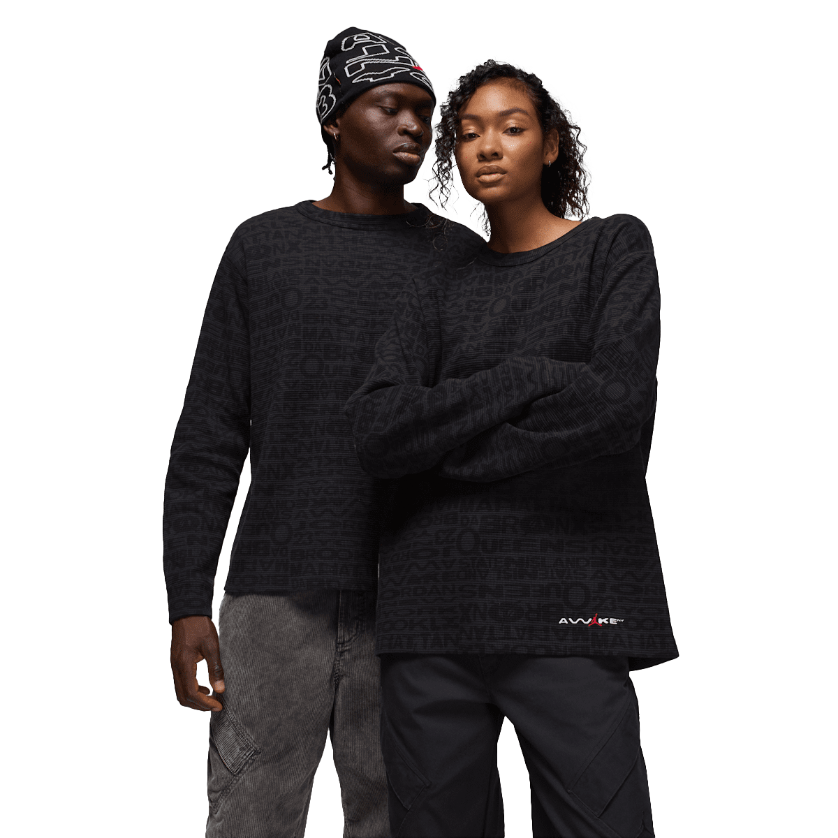 Awake NY x Jordan Thermal Long-Sleeve Top 'Black' IB7955-010