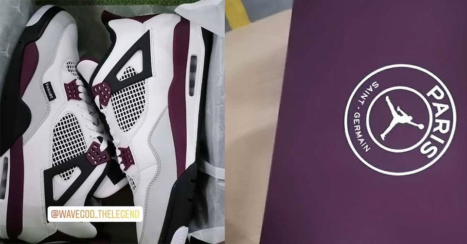 De Air Jordan 4 x PSG komt eraan in oktober