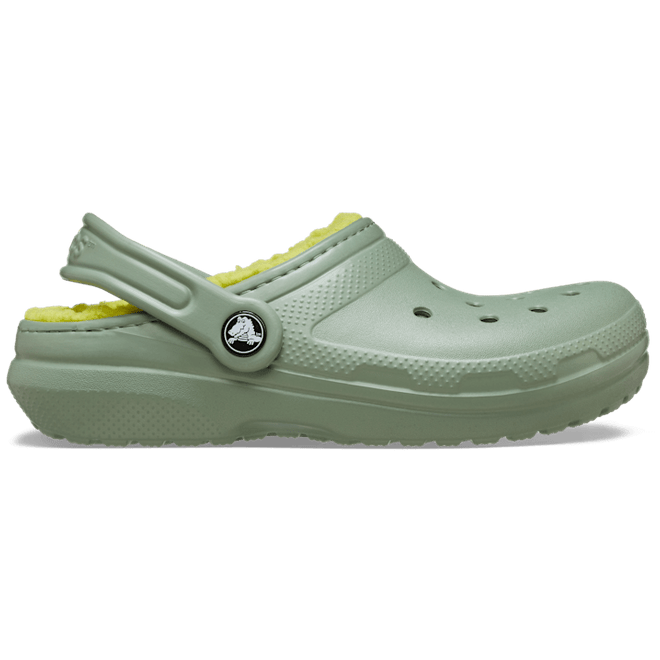 Crocs Toddler Classic Lined Clogs Kinder Moss 207009-308