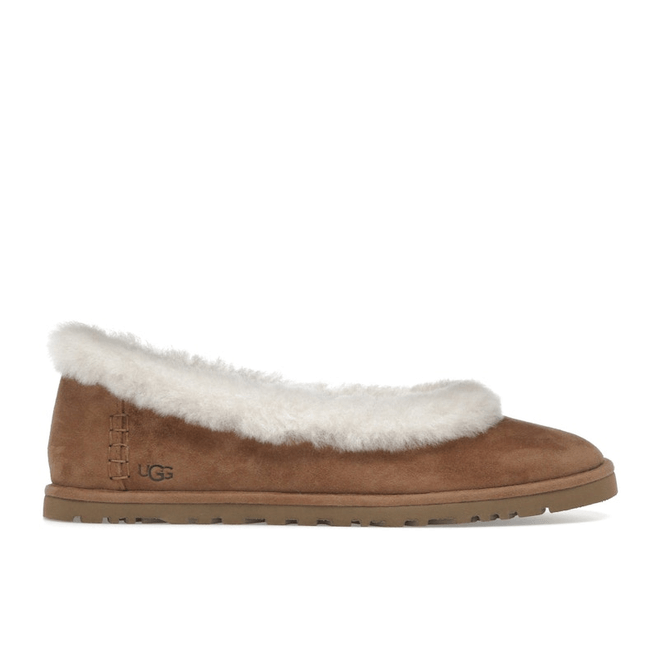 UGG® Zora Ballet Flat Brown 1178111-CHE