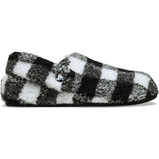Crocs Classic Buffalo Check Cozzzy Slipper Slippers Black 210755-066