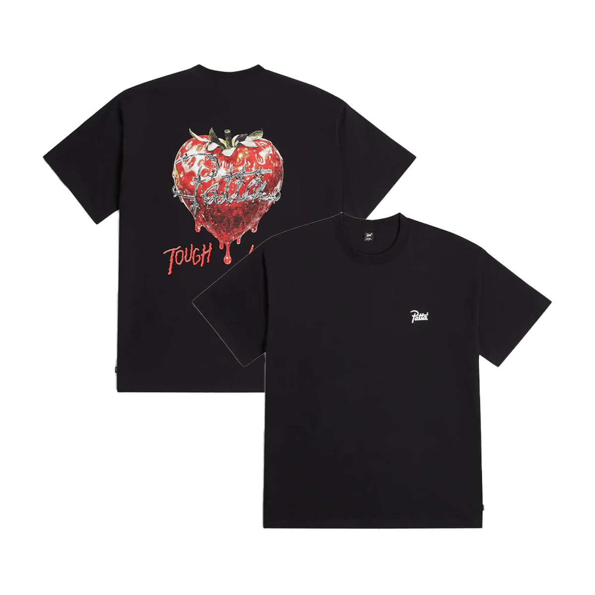 Patta Tough Love Tee 'Black' POC-AW25-1000-290-0083-001