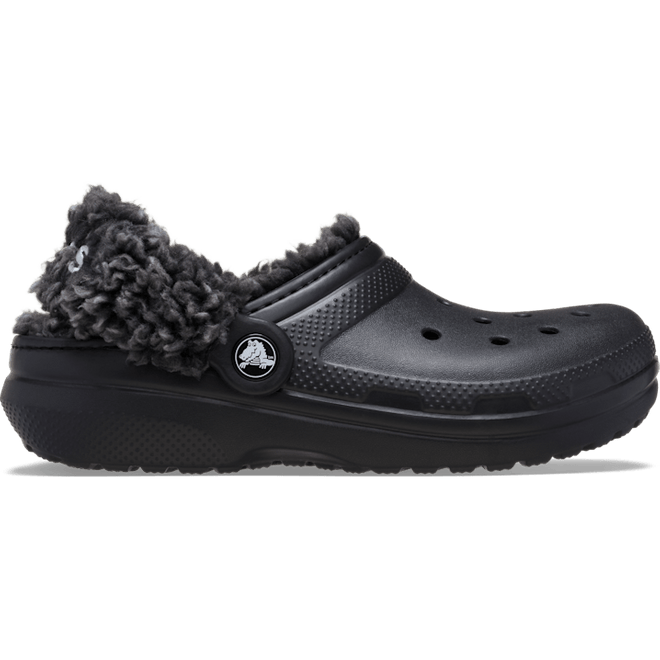 Crocs Kids Classic Fleece Lined Clogs Black 212856-001