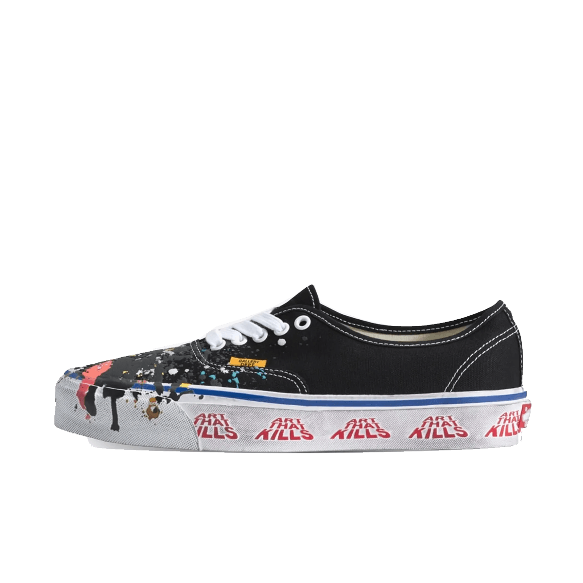 Gallery Dept x Vans OTW Authentic 44 'Black' VN000EEUBLA1