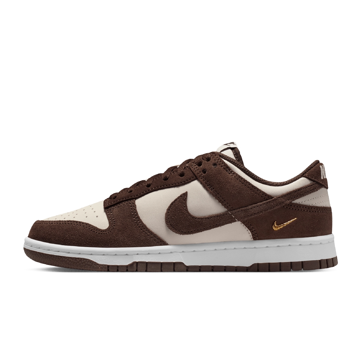 Nike Dunk Low 'Light Orewood Brown' - Mini Swoosh IO4244-102