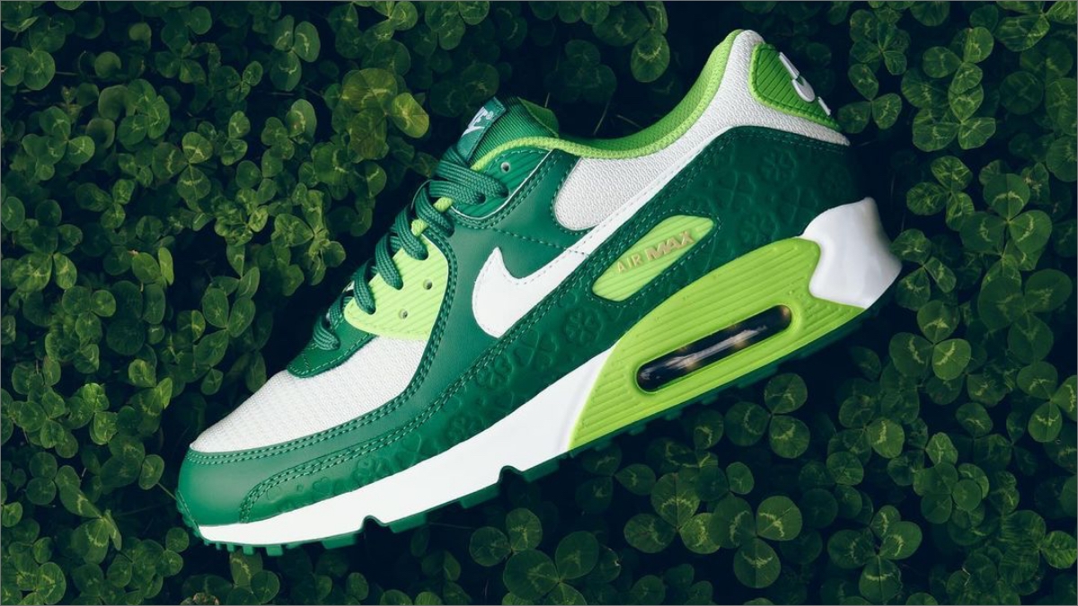 Glücksbringer 2021: Nike Air Max 90 und Nike Air Force 1 'St. Patrick's Day'