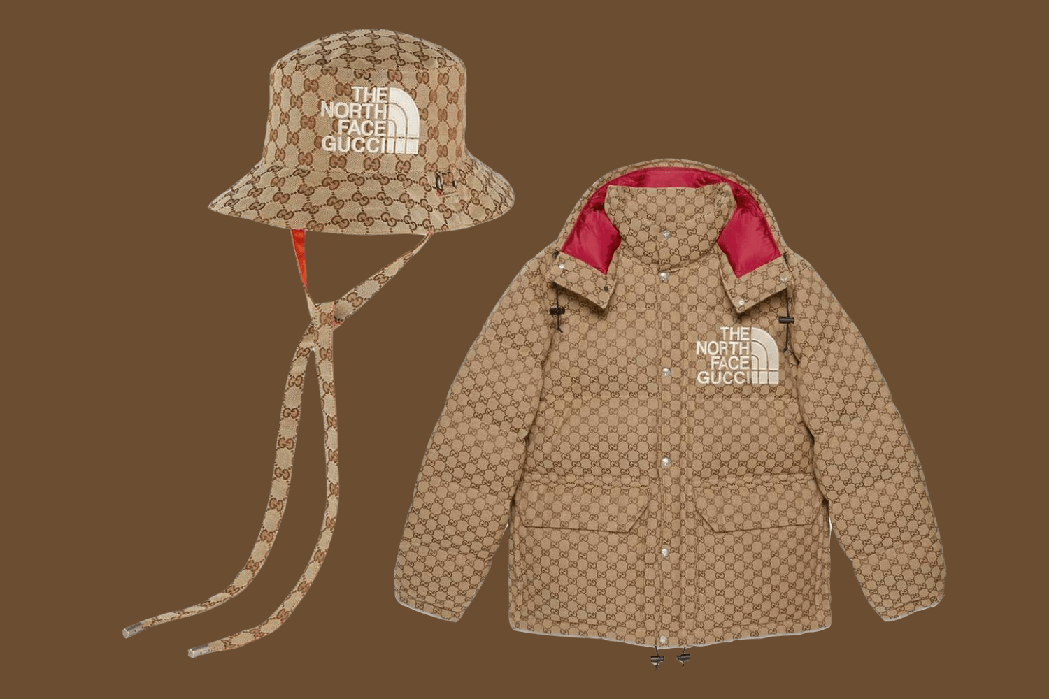 GUCCI × THE NORTH FACE Gucci x The North Face collab komt met nieuwe collectie