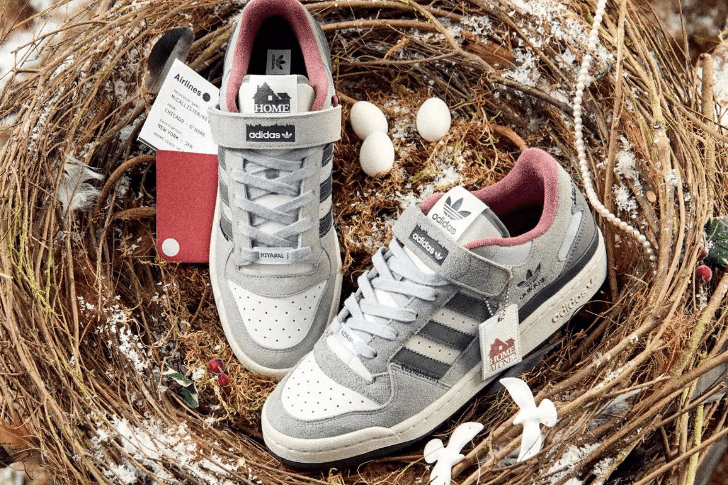 De Home Alone 2 x adidas Forum Low 'Pigeon Lady'