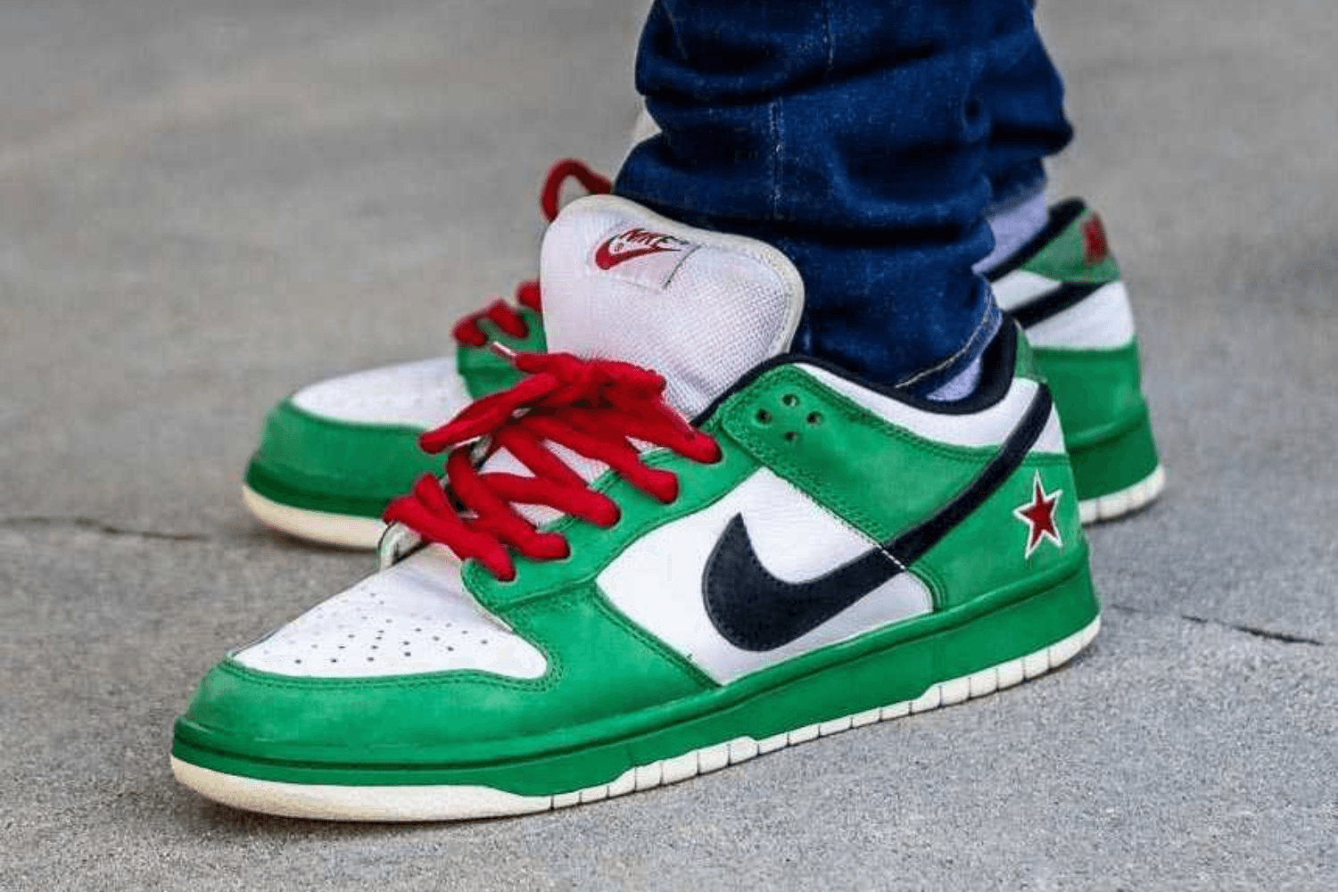 Nike SB Dunk Low 'Heineken 2.0' wordt verwacht in 2023