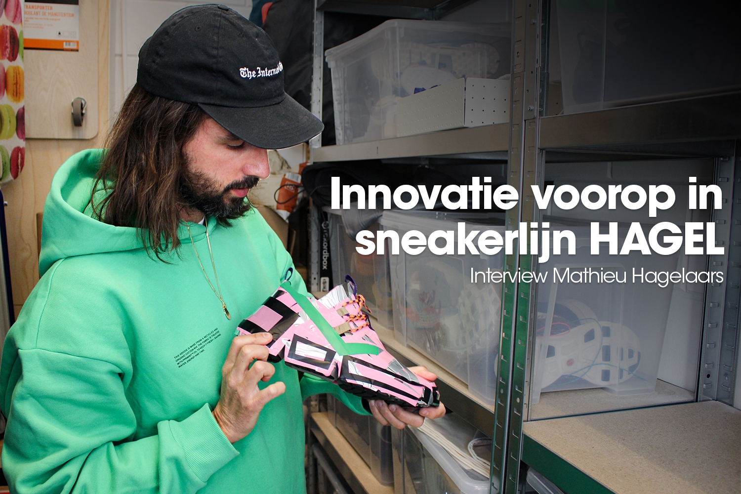 Innovatie voorop in sneakerlijn HAGEL – Interview Mathieu Hagelaars