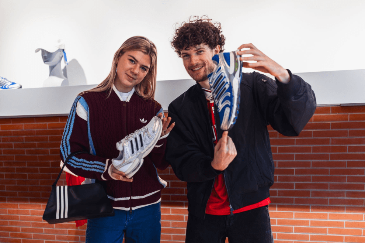 Sneakerjagers&#8217; Lotte en Mats bezochten de adidas Store Amsterdam en stylden de Adistar CNTRL 5
