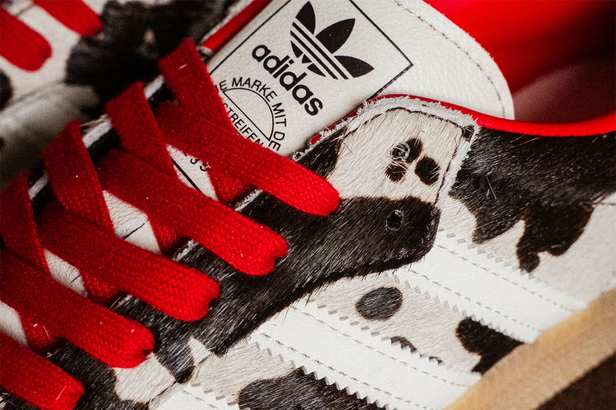 Unieke adidas Samba 'Cow Print' nu verkrijgbaar
