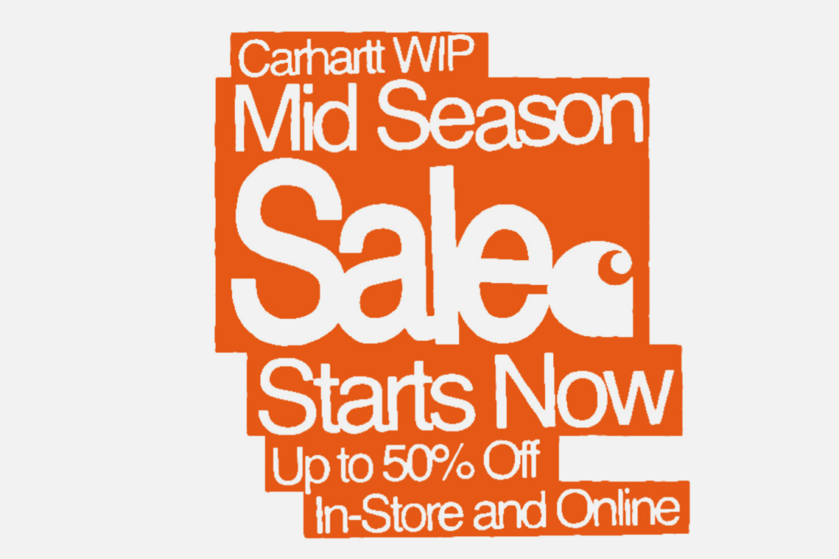 Tot 50% korting tijdens de Carhartt Mid‑Season Sale
