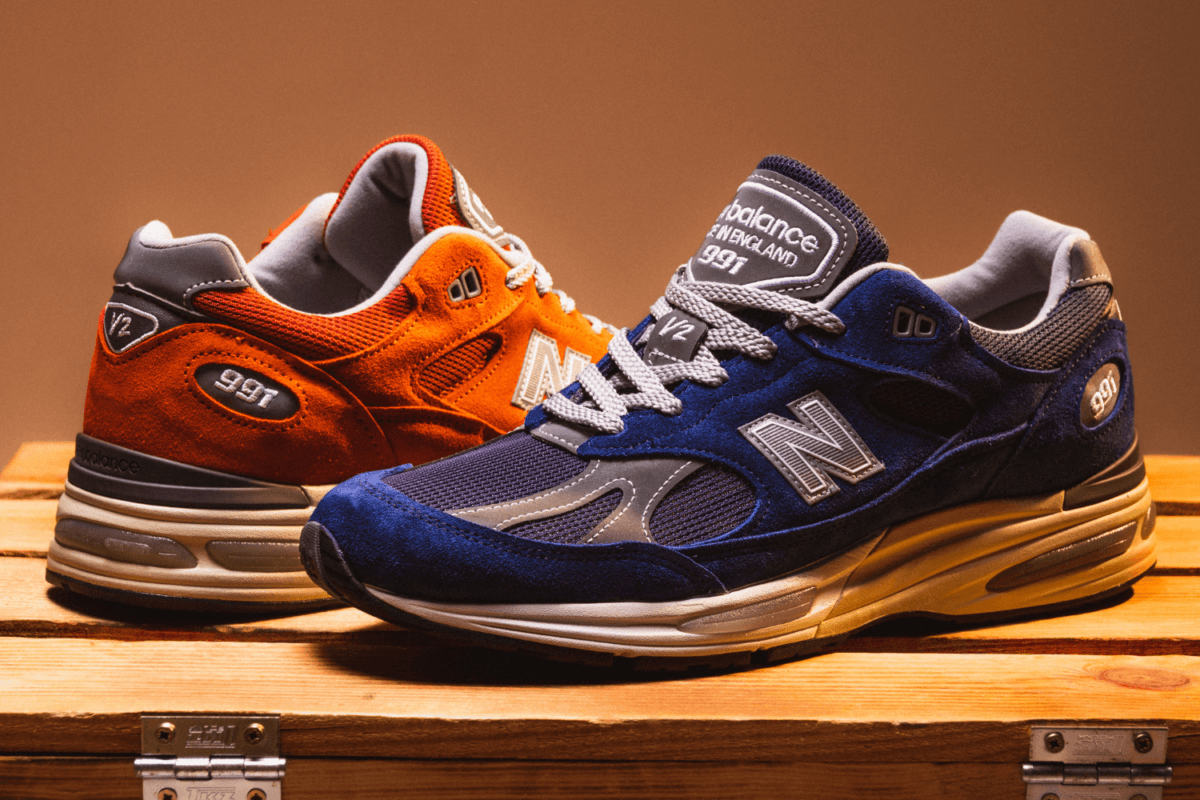 New Balance 991v2 ‘Limoges’ en ‘Grenadine’ brengen kleur naar de Made in UK lijn