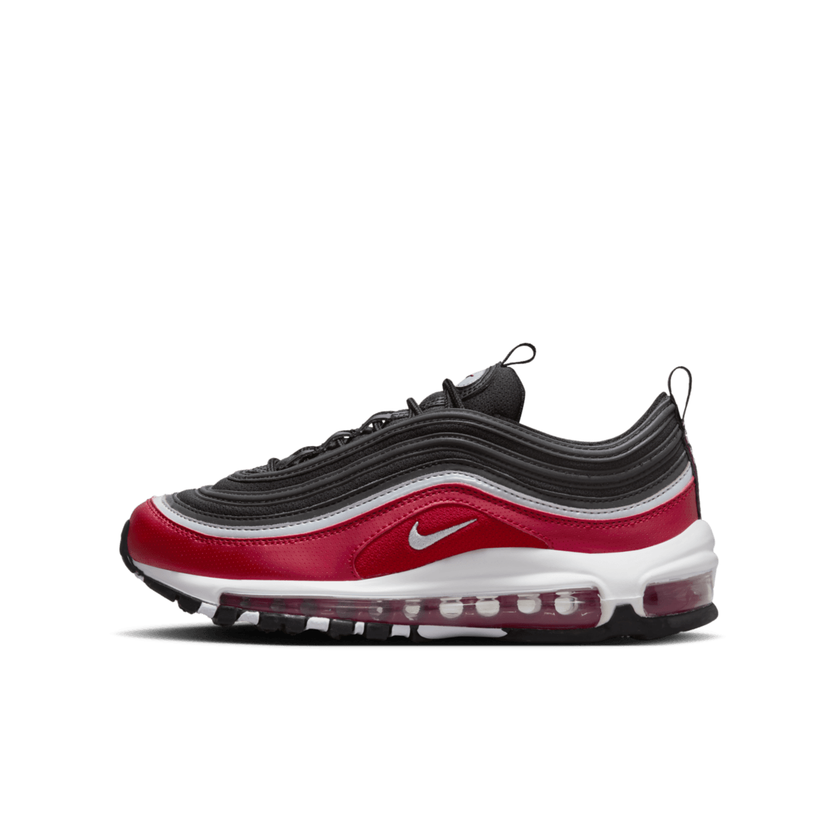 Nike Air Max 97 SE GS 'Black Varsity Red' FB3245-001