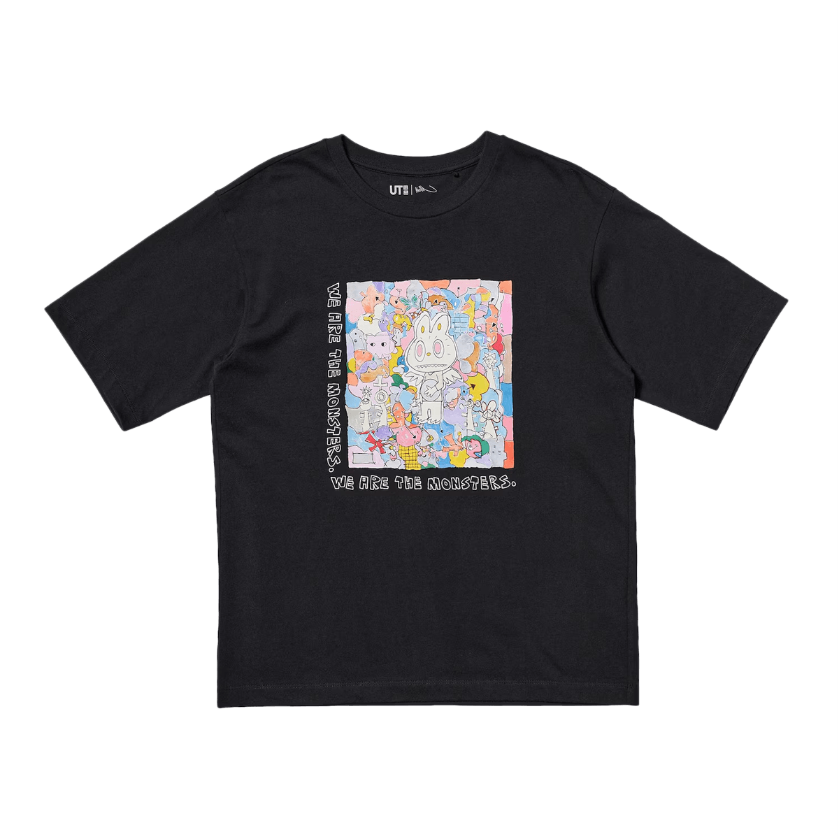 Labubu x UNIQLO UT Graphic T-Shirt 'Black' 481297-09