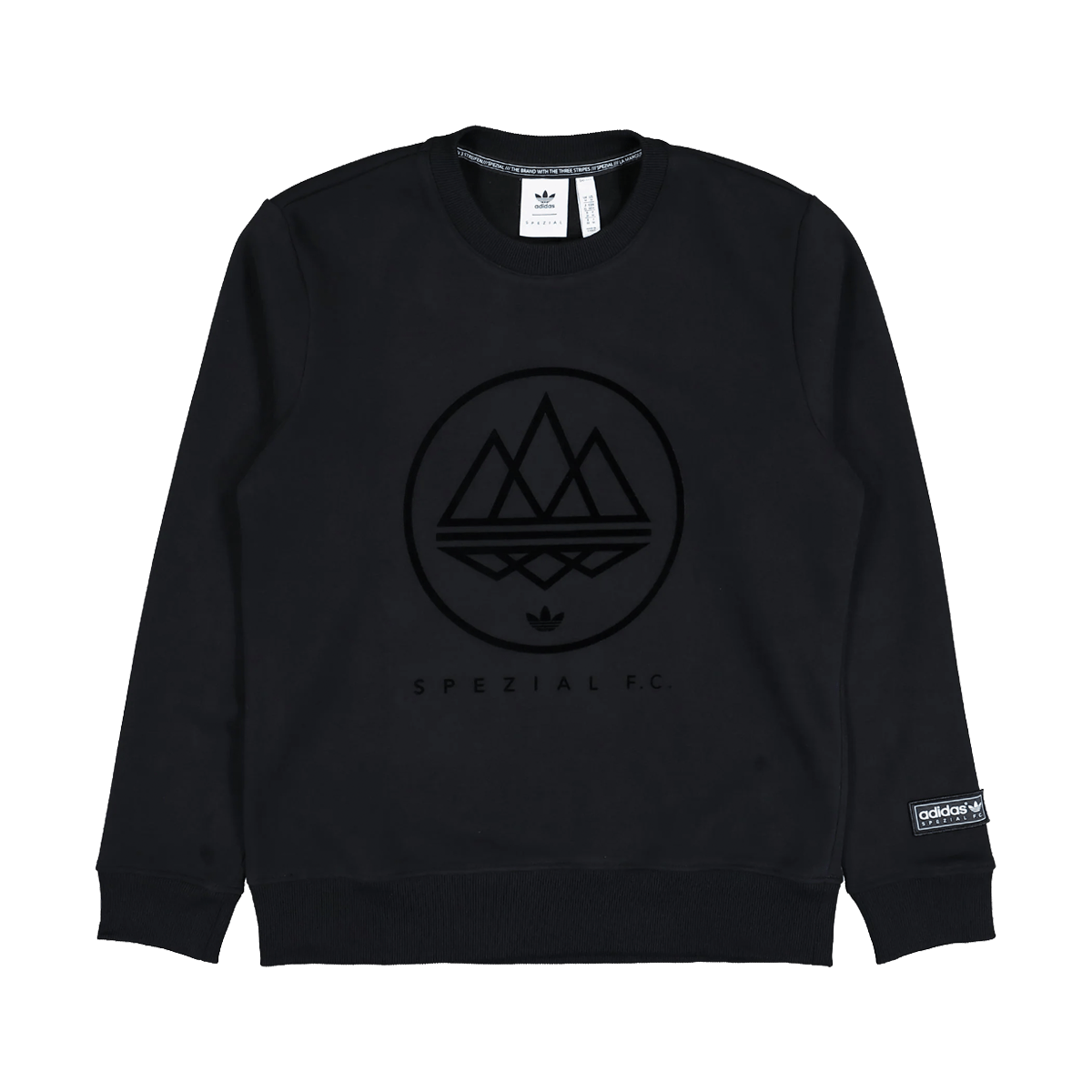 adidas SPZL F.C. Crewneck 'Black' KA3899