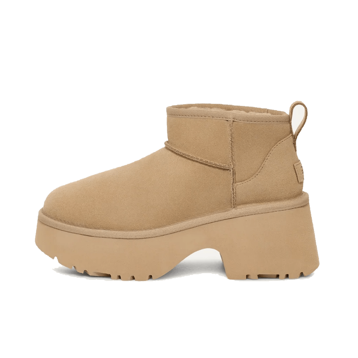 UGG® Classic Ultra Mini New Heights Boot 'Mustard Seed' 1158311-MDSD